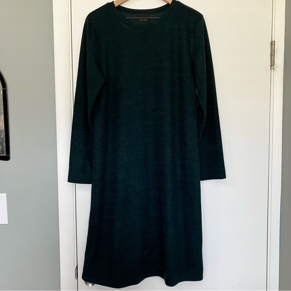 Alex Marie Green Sweater Dress Size Large